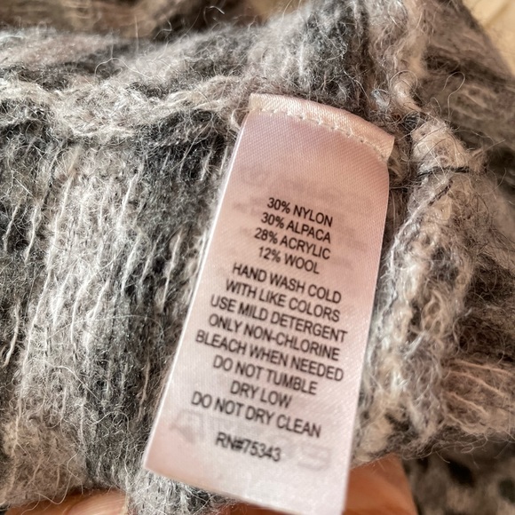 *on hold*🧶 XL super light wool alpaca mix open front cardigan - Picture 5 of 7